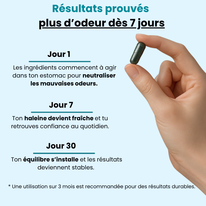 Deos | Complément anti-odeur