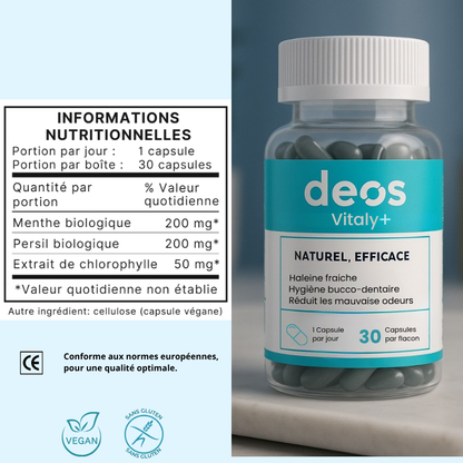 Deos | Complément anti-odeur